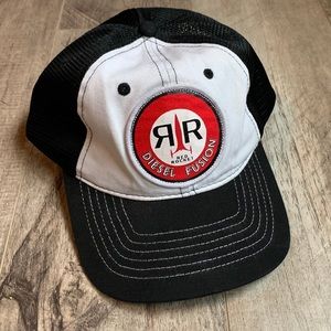 Diesel fusion red rocket men’s hat mesh adjustable back